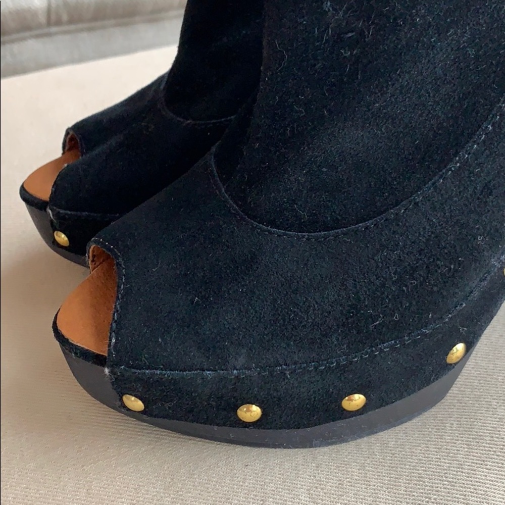 Charlotte Ronson Suede Booties - Picture 9 of 11